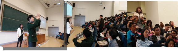 好简历简而有力，敲门砖用脚走出 ―― h图书馆
开展《简历特训》讲座