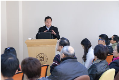 国家药典委员会首席科学家钱忠直教授来h图书馆