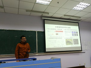 齐炼文，窦德强，姜宝红，徐江教授来h图书馆