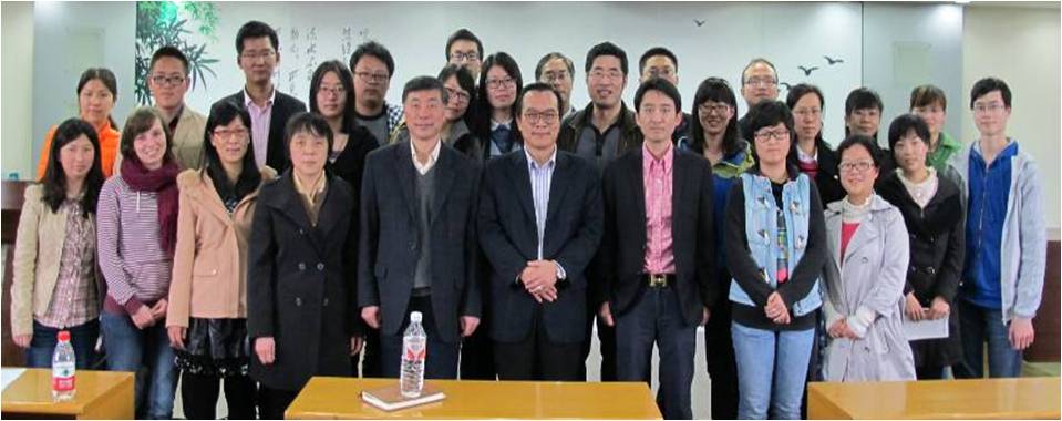 中国科学院上海药物研究所俞强研究员来h图书馆